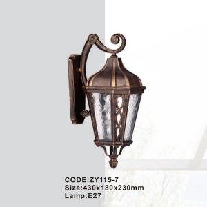 Đèn tường ngoài trời Slister ZY115 - E27