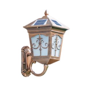 Đèn tường năng lượng mặt trời Slister 450*230*280mm - LED 3 CĐ